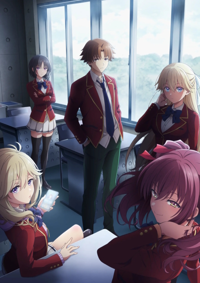 Youkoso Jitsuryoku Shijou Shugi no Kyoushitsu e 4th Season 2 Nensei Hen 1 Gakki